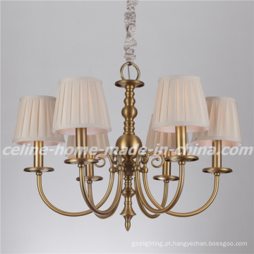 Ferro lustre lustre lustre com sombra de tecido (SL2112-6)